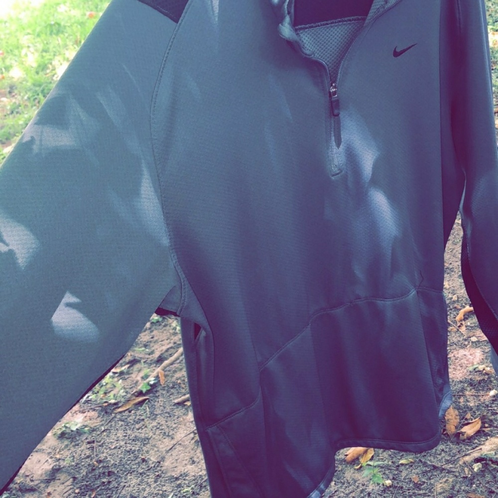 Nike grey and black sweater
